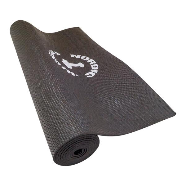 Yogamatte, schwarz, 3mm - phthalatfrei, rutschfest, isolierend
