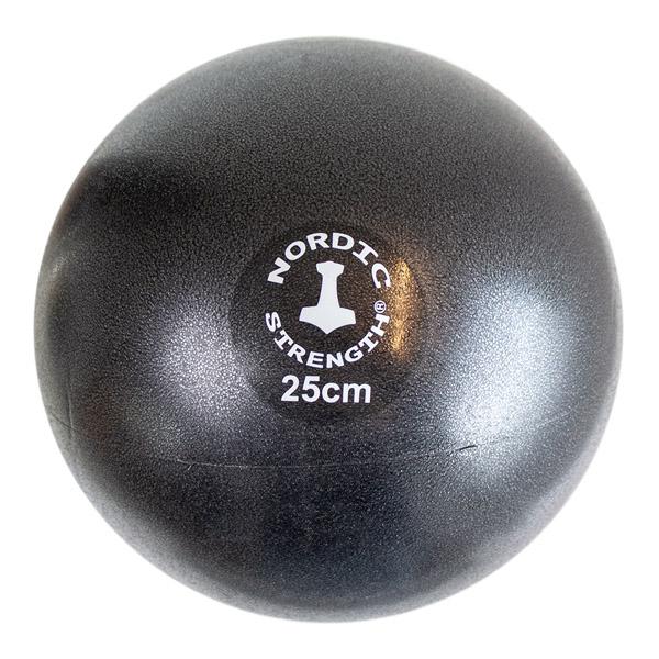 Pilatesball, 25 cm, schwarz