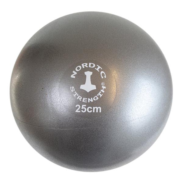 Pilatesball, 25 cm, grau