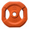 Gewichtsscheibe (orange) für Aerobic Langhantel, SET, 5 kg